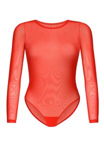 TEYLI Koszula body 'Ero' dla kobiet czerwony Rozmiar L