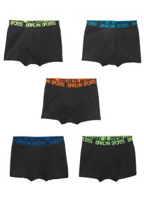 bonprix Calzoncillos bóxer (5 unidades) negro 176/182