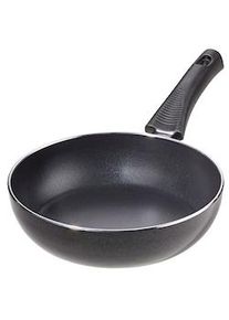Aro Sartén, aluminio, Ø 24 cm, altura: 6.3 cm, triple capa antiadherente. negro
