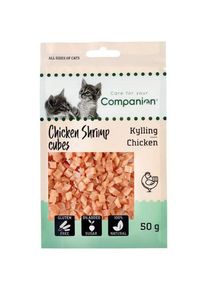 Companion Cat Chicken Shrimp Cubes 50g