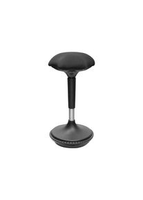 Logilink Height adjustable wobble stool for sit-stand desk Schemel - ABS-Gummi - Bis zu 120 kg