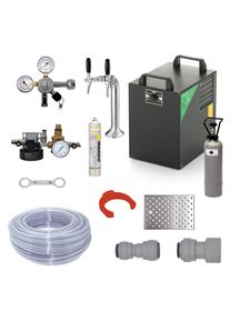 ich-zapfe Ensemble complet Fontaine a eau, machine eau gazeuse, distributeur d eau, machine eau pétillante - Soda PYGMY 25