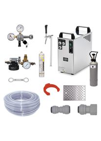 ich-zapfe Ensemble complet Fontaine a eau, machine eau gazeuse, distributeur d eau, machine eau pétillante - Externer Karbonator 40 Liter NEW
