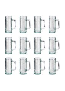 ich-zapfe Verre a biere, Chope de bière avec bouclier lot de 12, Gambrinus - 0,125 litre