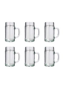 ich-zapfe Verre a biere, Chope de bière lot de 6, Styria - 0,5 litre