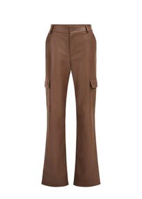 WE Fashion Pantalon cargo Femme marron taille 40