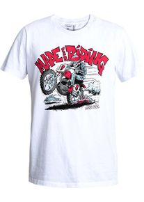 John Doe Wheel, t-shirt , cor: Branco/Vermelho/Azul , tamanho: M