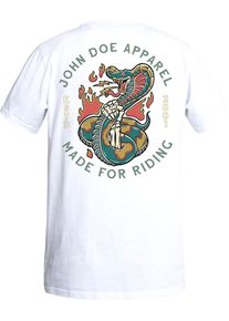 John Doe Snake II, t-shirt , cor: Branco/Azul/Vermelho , tamanho: 3XL