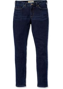 Carhartt Layton, jeans slim fit femmes , couleur: Bleu Foncé , taille: W4