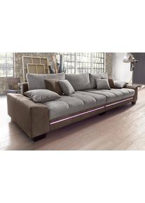 Nova Via Mr. Couch Big-Sofa »Nikita«, wahlweise mit Kaltschaum (140kg Belastung/Sitz) und Bluetooth-Sound