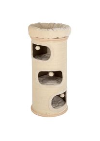 taille L, crème : H 88 x 39 cm de diamètre Tour à griffer Natural Paradise Standard