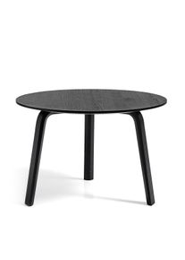 Hay - Bella Coffee Table,Ø60 x H39 cm - Black Lacquered Oak