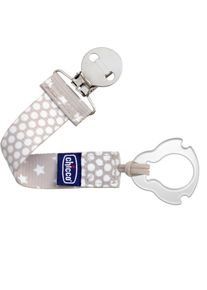 Chicco Fashion Clip Neutral fermaglio per ciuccio 1 pz