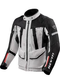 Revit Sand 4 H2O, textile jacket waterproof , color: Light Grey/Black , size: L