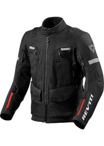 Revit Sand 4 H2O, textile jacket waterproof , color: Black , size: M