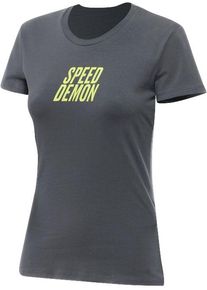 Dainese Speed Demon Veloce, t-shirt femmes , couleur: Gris Foncé , taille: M