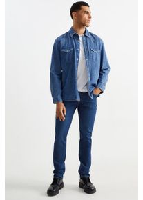 C&A Slim jean, Bleu, Taille: W28 L32