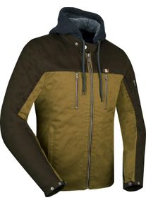 Segura Presto, textile jacket waterproof , color: Dark Brown/Beige , size: XL