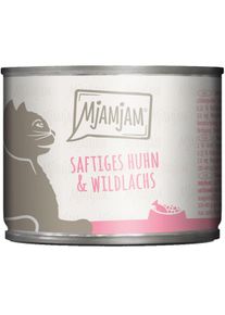 6x200g MjAMjAM saftiges Huhn&Wildlachs