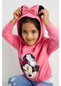 C&Amp;A Minnie Mouse-hoodie, Fuchsiarood, Maat: 116
