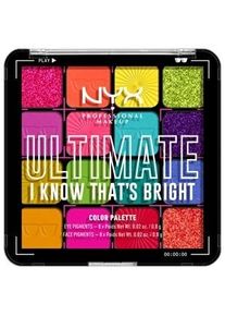 Nyx Cosmetics NYX Professional Makeup Augen Make-up Lidschatten Ultimate Shadow Palette I Know That's Bright