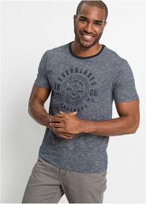 bonprix Camiseta con corte cómodo (2 unidades) azul 44/46 (S)