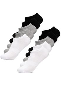 Occulto Sneaker Socken 'Johannes' Herren graumeliert / schwarz / weiß Größe 47/50