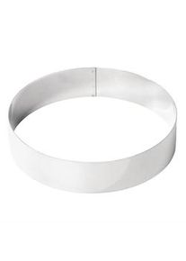 Aro mousse De Buyer acero inoxidable - 200mm dia x 45 mm gm376. Utensilios de cocina