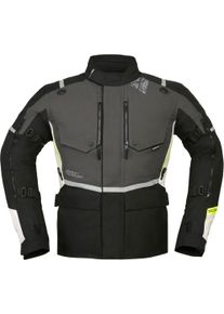 Modeka Trohn, textile jacket waterproof , color: Dark Grey/Black/White , size: XXL