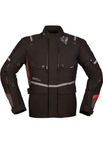 Modeka Trohn, giacca tessile impermeabile , colore: Nero , dimensione: M