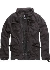 Brandit Britannia, textieljas , kleur: zwart , maat: 4XL