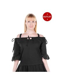 maskworld Blouse médiévale à manches courtes - Eleria