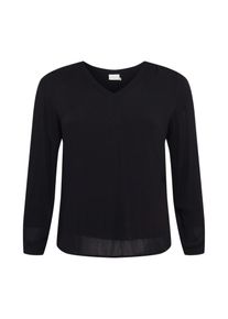 Kaffe CURVE, Damer, Bluse 'KCami', Sort, Størrelse 44