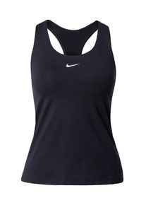 Nike Sporttop 'SWOOSH' Damen schwarz / weiß Größe XS