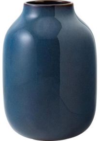 like. by Villeroy & Boch Lave Home Vase Nek bleu uni groß