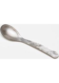 G.F. Heim Söhne Eierlöffel aus Acrylglas silber 72-28
