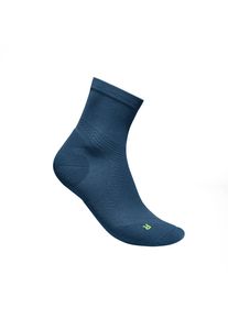 Bauerfeind Sports Herren Run Ultralight Mid Cut Socks blau