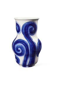 KÄHLER DESIGN Kähler - Tulle Vase H22.5 cm - Blue