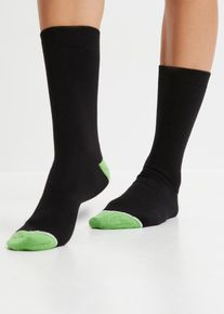 bonprix Női Zokni (5 pár) bio-pamuttal fekete 39-42
