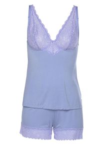 Lascana Szorty 'Summer Lace' dla kobiet fioletowy Rozmiar XS