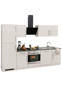 Wiho-Küchen wiho Küchen Küchenzeile »Cali«, mit E-Geräten und Kühl-Gefrierkombination, Breite 280 cm