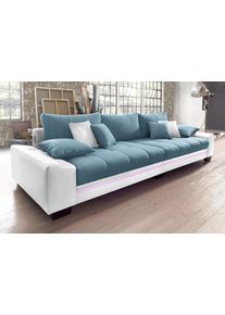 Nova Via Mr. Couch Big-Sofa »Nikita«, wahlweise mit Kaltschaum (140kg Belastung/Sitz) und Bluetooth-Sound