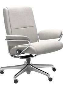 stressless® Relaxsessel »Paris«, Low Back, mit Home Office Base, Gestell Chrom