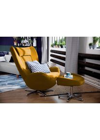 Tom Tailor HOME Loungesessel »TOM PURE«, mit Metall-Drehfuß in Chrom