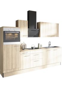 Optifit Küche »Klara«, Breite 270 cm, wahlweise mit E-Geräten