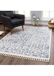 Carpet City Teppich »Art 1271«, rechteckig, Kurzflor, Skandi-Muster, ideal für Wohnzimmer & Schlafzimmer
