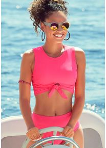 Venice Beach Crop-Bikini-Top »Planet«, mit Zierknoten