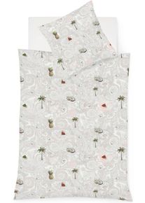 Fleuresse Wendebettwäsche »Bed Art S 4352«, (3 tlg.), Mako Satin, Sommerliches Paisley