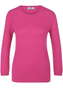 Rundhals-Pullover aus 100% Premium-Kaschmir Peter Hahn Cashmere pink