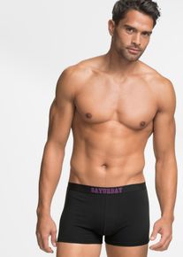 bonprix Bokserki (7 par) czarny 10 (4XL)